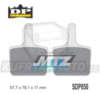 Destičky brzdové DP Brakes pro sněžné skútry - směs Premium Sinter H++