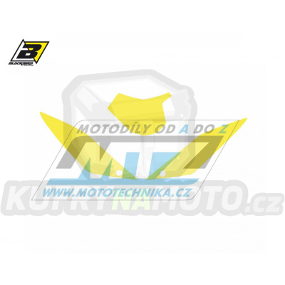 Polepy číslových tabulek (vystřižené) - GasGas ECF / 10-13 + EC125+EC250+EC300 / 10-11 - barva žlutá