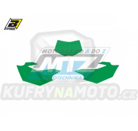 Polepy číslových tabulek (vystřižené) - Yamaha WRF250 / 15-19 + WRF450 / 16-18 - barva zelená