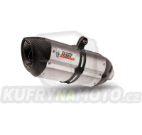 2 koncovky výfuku MIVV SUONO KT.005.L7 Nerez / Karbonové víčko