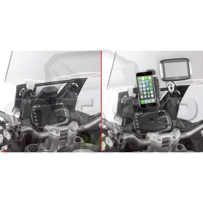 FB 7408 Givi držák navigace do kapotáže pro Ducati Multistrada Enduro 950/1200/1260