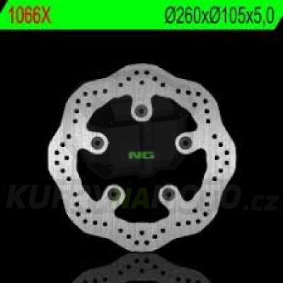 Brzdový kotouč moto NG 1066X