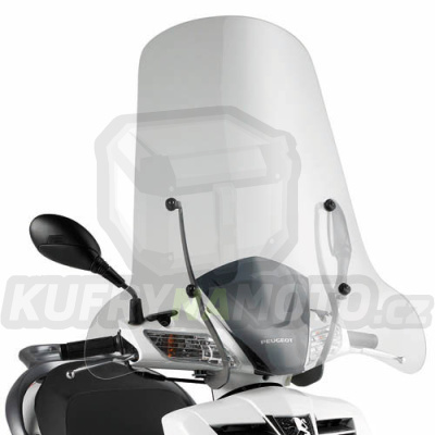 Plexisklo Givi SYM HD Evo 125 2007 – 2016 G2489- 128 A