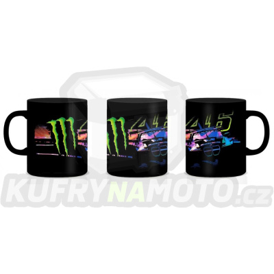 Hrnek VR46 DUAL MONSTER černý 495904