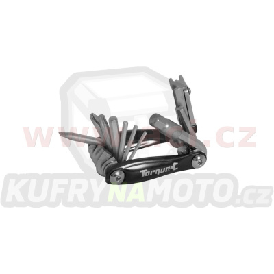 multitool MIGTY 15 TORQUE, OXFORD (slitina hliníku, 15 nástavců, skládací)
