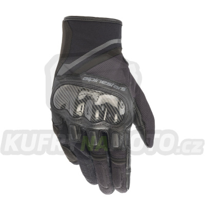 rukavice CHROME, ALPINESTARS (černá/tmavě šedá) 2024