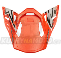 kšilt pro přilby SUPERTECH S-M10 edice TROY LEE DESIGNS, ALPINESTARS (oranžová/žlutá/fialová/bílá/černá)