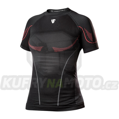 termotriko s krátkým rukávem HERO SHORT SLEEVE WOMEN, UNDERSHIELD, dámské (černá)