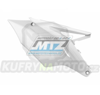 Bočnice Kawasaki KXF450 / 16-18 + KXF250 / 17-20 - barva bílá