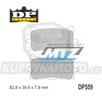 Destičky brzdové DP Brakes DP559 - směs Premium OEM Sinter