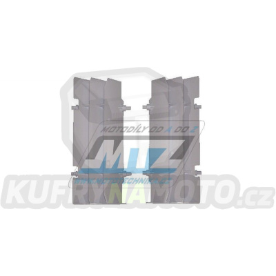 Mřížky chladiče - Gas-Gas EC125+EC200+EC250+EC300 / 07-17 - barva bílá