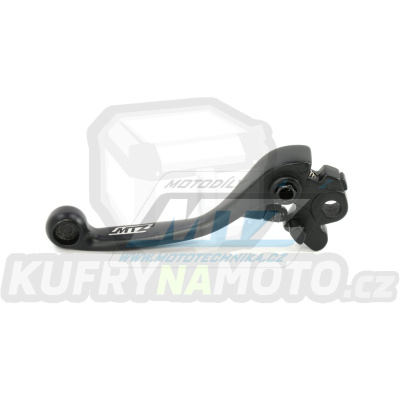Páčka brzdy - Yamaha YZ85 + YZ125 + YZ250 + YZF250 + YZF426 + YZF450 + WRF250 + WRF426 + WRF450 + Suzuki RM85 +  RM125 + RM250 + RMZ250 + RMZ450 + Kawasaki KX65 + KX85 + KX125 + KX250 + KXF250 + KXF450 - černá