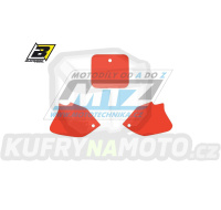 Polepy číslových tabulek (vystřižené) - Honda CR125 / 93-94 + CR250 / 92-94 - barva červená