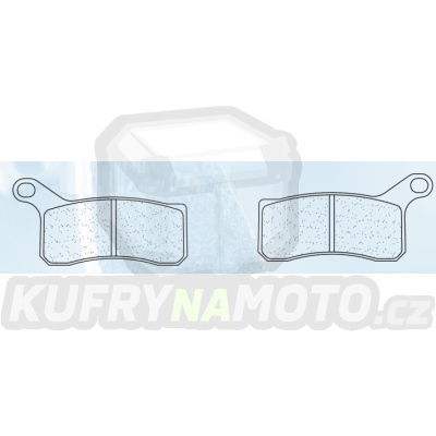 Brzdové destičky CL BRAKES 1204 ATV1