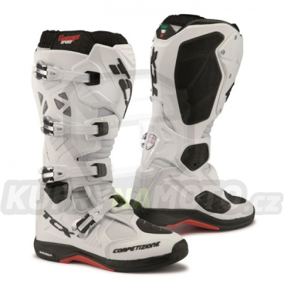 Moto boty TCX COMP EVO MICHELIN bílé