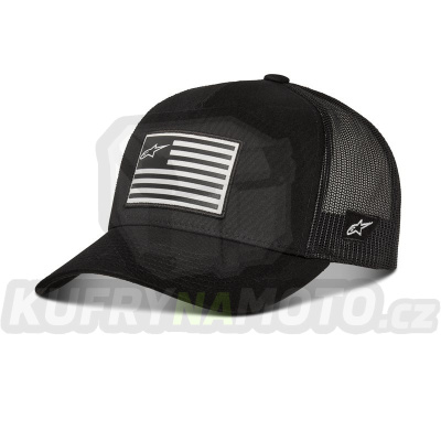 kšiltovka FLAG SNAP HAT, ALPINESTARS (černá)