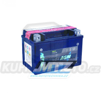 Baterie (akumulátor motocyklový) YTX9-BS (12V-8Ah)