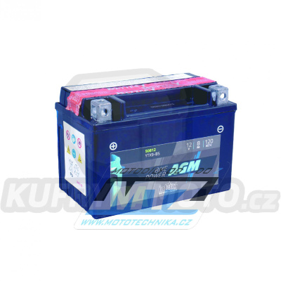 Baterie (akumulátor motocyklový) YTX9-BS (12V-8Ah)