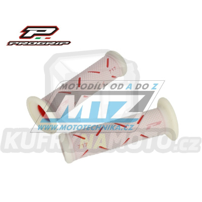 Rukojeti/Gripy Progrip 717 - bílo-červené