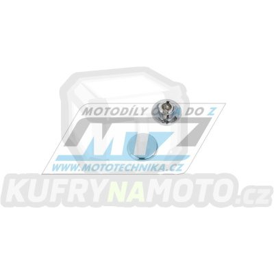Krytka šroubu imbus ROUND - pro otvor 5mm - barva stříbrná/chromová