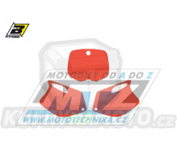 Polepy číslových tabulek (vystřižené) - KTM SX / 93-97 - barva červená