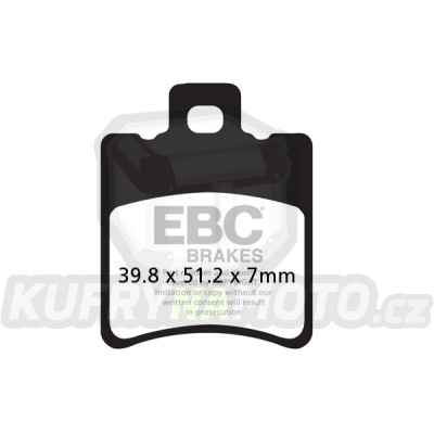 Brzdové destičky EBC SFAC193