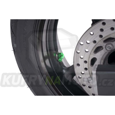 Ventily pro bezdušová kola PUIG 8100V zelená D 8,3mm