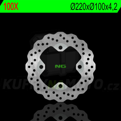 Brzdový kotouč moto NG 100X