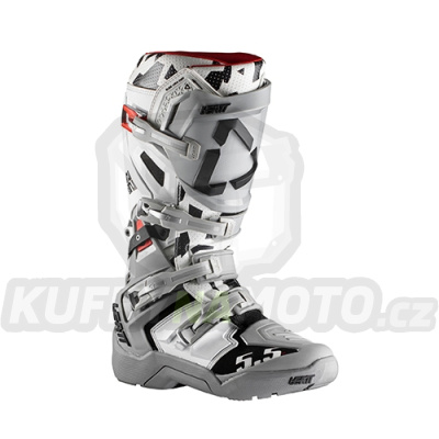 LEATT CROSS 5,5 FLEXLOCK BOTY ENDURO JW22 BOTY BARVA ŠEDÁ VELIKOST 44,5 (Limitovaná VERZE JONNY WALKER 22)-3021100123-akce