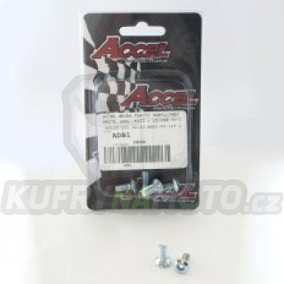 ACCEL šroub kotouče brzdové přední (kompletní 6ks-M6) YZ/YZF '90-'14, KX 125/250 '92-'03, RM 80/85/125/250 '93-'14 zadní YZ 125/250 '90-'97,KX 125/250 '92