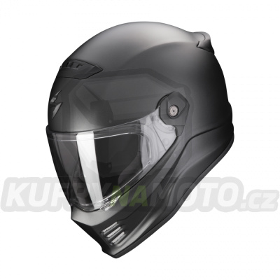 Moto přilba SCORPION COVERT FX solid perleťově matná černá