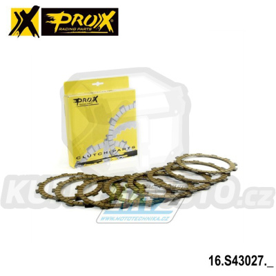 Lamely spojkové třecí (s obložením) Prox 16.S43027 - Kawasaki KXF250 / 06-20