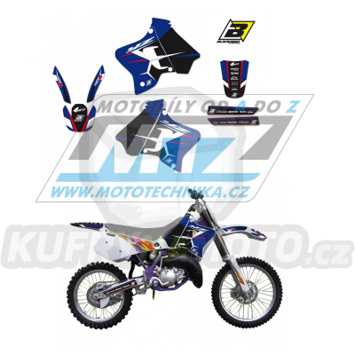 Polepy na motocykl (sada polepů Dream) Yamaha YZ125+YZ250 / 93-95 - typ polepů Dream4