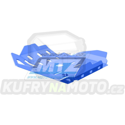 Kryt pod motor hliníkový Dual Sport - BMW R1200GS / 08-12 + R1200GS Adventure / 08-13 - barva modrá