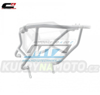 Padací rám Dual Sport Crash Bar - Honda NC750X / 25 + NC750X DCT / 25 - barva stříbrná (Ice Polished)