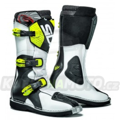 Boty Sidi BLITZ white/black/yellow fluo