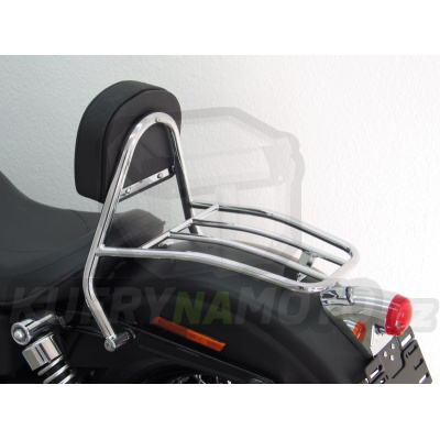 Opěrka s nosičem Fehling Harley Davidson Dyna Low Rider (FXDL) 2015 - Fehling 7880 FRG - FKM69- akce