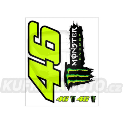 Samolepky VR6 MONSTER velké 531603