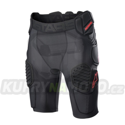šortky pod kalhoty BIONIC PRO, ALPINESTARS (černá/červená) 2024