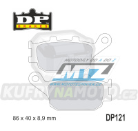 Destičky brzdové DP121 - DP BRAKES směs Premium Sinter OEM
