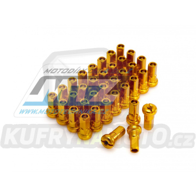 Sada niplů Z-WHEEL - typ P3 (36ks) - ZETA W31-P3365 - zlaté/žluté