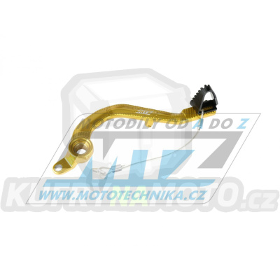 Pedál brzdy Suzuki RM85 / 02-22 - zlatý