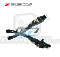 Páčka brzdy výklopná ZETA-PILOT (závodní provedení černá) - ZETA ZS61-1445 - Yamaha FJR1300 / 01-02 + XJR1200+XJR1300 / 94-15 + XJR400R / 93-07 + Kawasaki ZX-12R / 00-07 + ZX-6R / 02-04 + ZZR1200 / 02-05 + ZX-11 / 97-01 + Suzuki GSX1400 / 01-08 + GSX