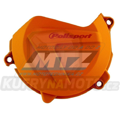 Kryt spojkového víka KTM 450SXF+450XCF / 16-22 + 450EXCF+450XCFW / 17-23 + Husqvarna FC450+FS450 / 16-22 + FE450+FE501+FX450 / 17-23 - barva oranžová