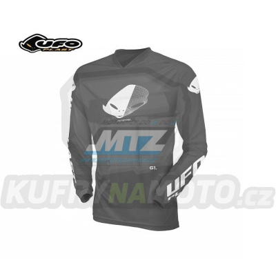 Dres motokros dětský UFO RADIAL  - šedý - velikost XXXS