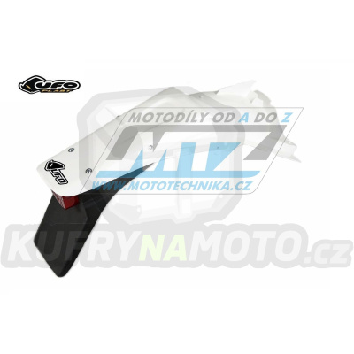 Blatník zadní včetně světla Kawasaki KX125+KX250 / 99-02 - barva bílá