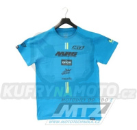 Tričko Meatfly Dakar Ocean Blue - velikost L