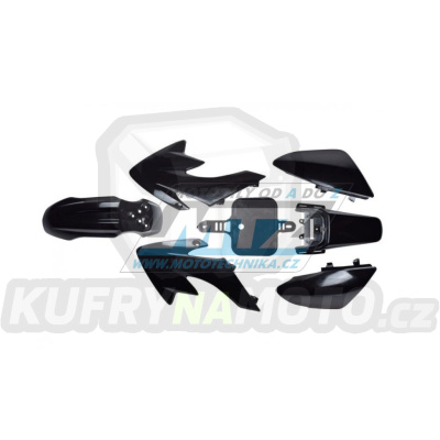 Sada plastů Pitbike MRF - barva černá