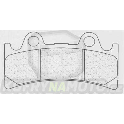 Brzdové destičky CL BRAKES 2254 XBK5