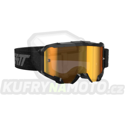 LEATT  brýle VELOCITY 4.5 IRIZ GOGGLE black BRONZE barva černá